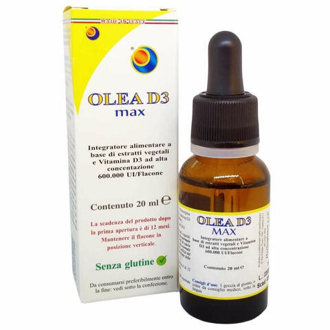 Olea d3 max gocce 20ml