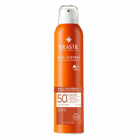 Rilastil sun system trasparent spray spf50+ 200ml