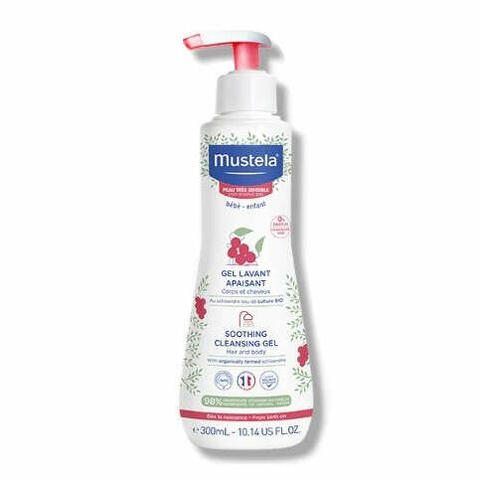 Mustela gel detergente lenitivo 300ml 2020