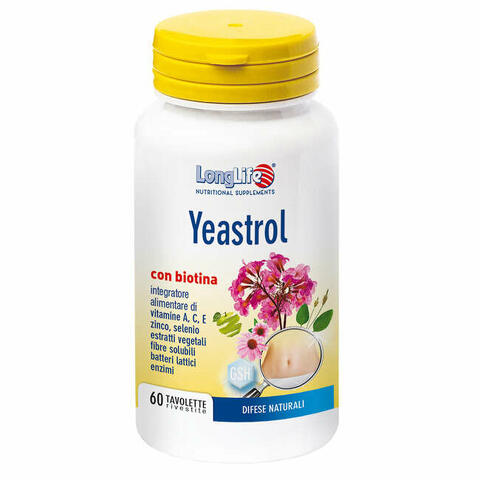 Longlife yeastrol 60 tavolette