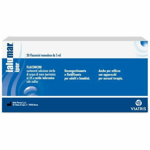 Soluzione ipertonica 3% ialumar 20 flaconcini da 5ml taglio prezzo