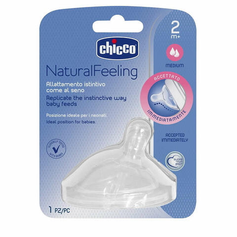 Chicco tettarella stepup new 2m+ flusso medio