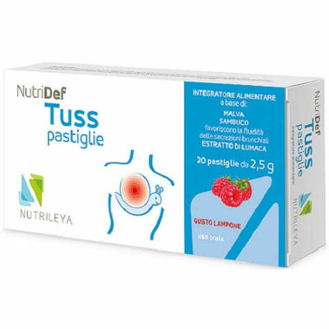 Nutridef tuss 20 pastiglie lampone