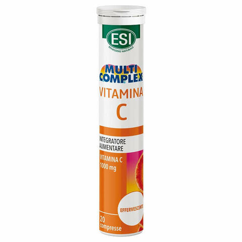 Esi multicomplex vitamina c 20 compresse effervescenti