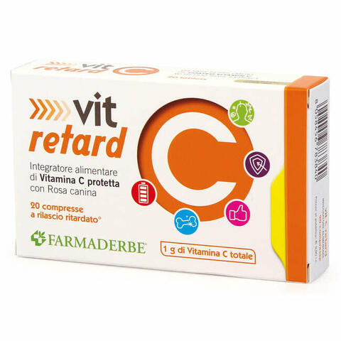 Vit c retard 20 compresse a rilascio ritardato