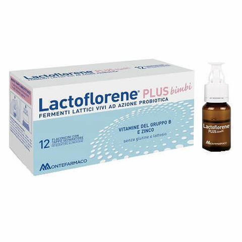 Lactoflorene plus bimbi 12 flaconcini