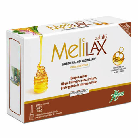 Melilax adulti microclismi 6 pezzi 10 g