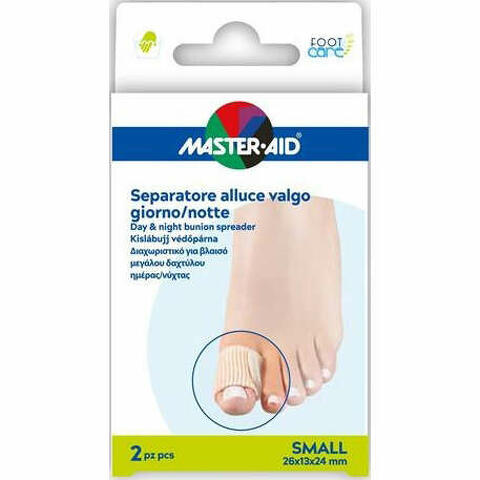 Divaricatore alluce giorno/notte master-aid footcare small 2 pezzi d11