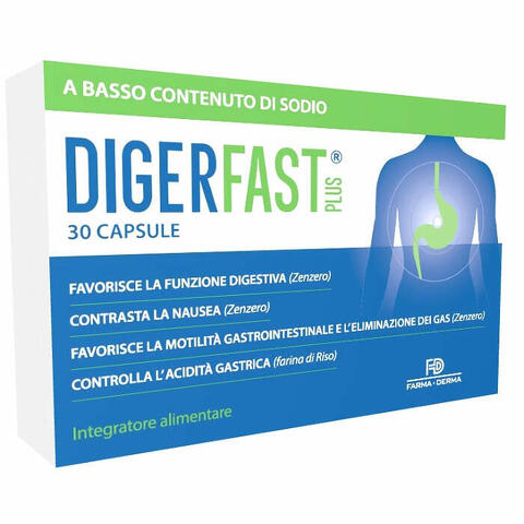 Digerfast plus 30 capsule