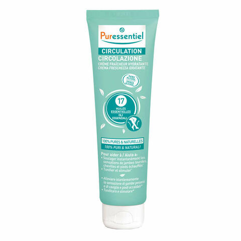 Puressentiel crema circolazione freschezza idratante gambe ei stanchi 100ml