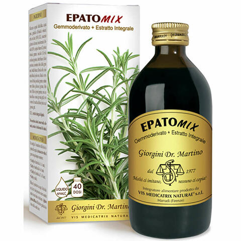 Epatomix gemmoderivato + estratto integrale senza alcool 200ml