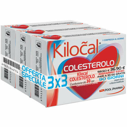 Kilocal colesterolo 30 compresse