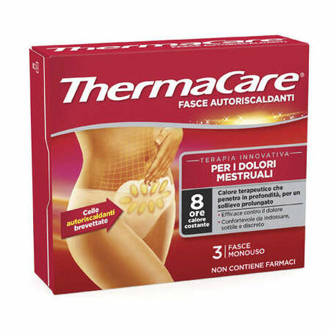 Fascia thermacare dolori mestruali 3 pezzi