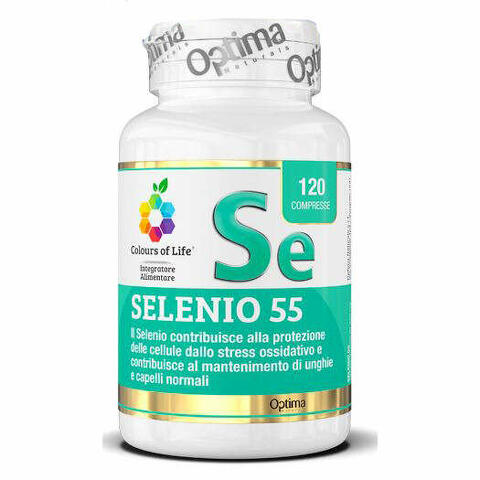 Colours of life selenio 55 120 compresse 350mg