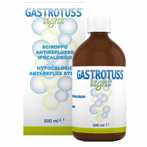 Sciroppo antireflusso ipocalorico gastrotuss light 500ml