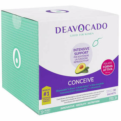 Deavocado conceive 30 bustine 5 g nuova formula