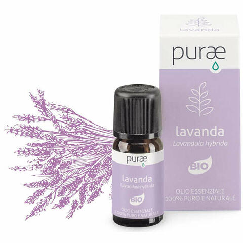 Purae lavanda ibrida bio olio essenziale 10ml