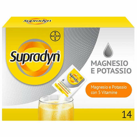 Supradyn magnesio potassio senza zucchero 14 bustine 4 g