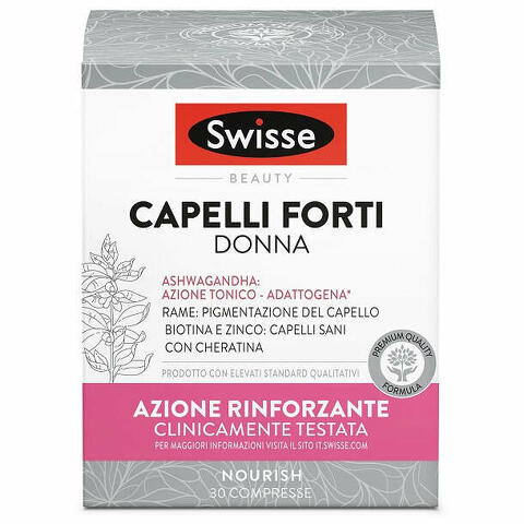 Swisse capelli forti donna 30 compresse