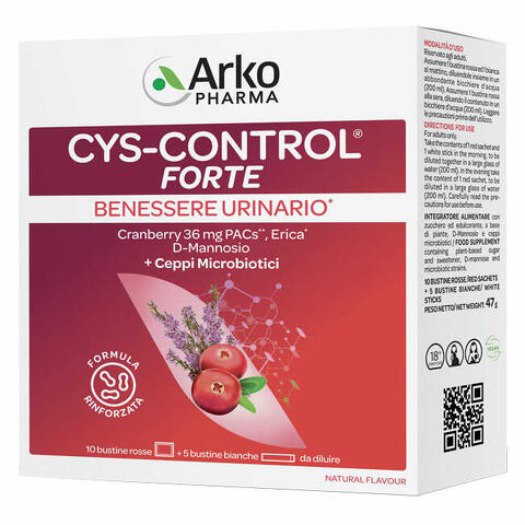 Cys control forte 15 bustine