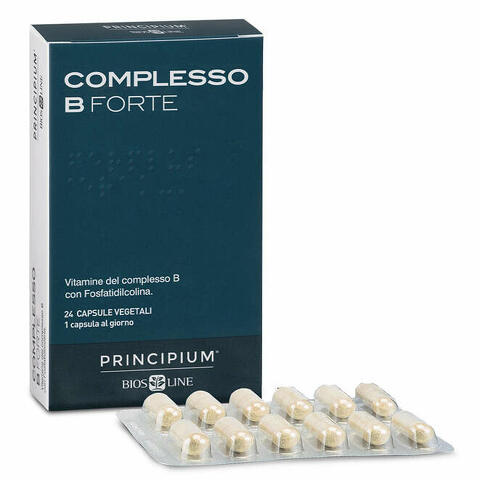 Principium complesso b forte 24 capsule vegetali