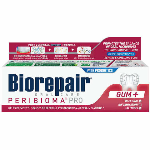 Biorepair oral care peribioma pro collutorio gengive mousse 200ml