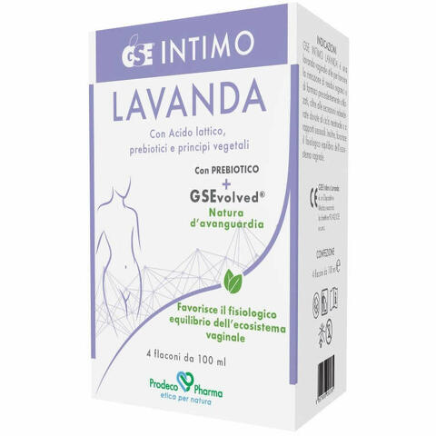 Gse intimo lavanda 4 flaconi da 100ml