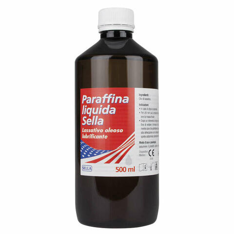 Paraffina liquida md lassativo 500ml sella