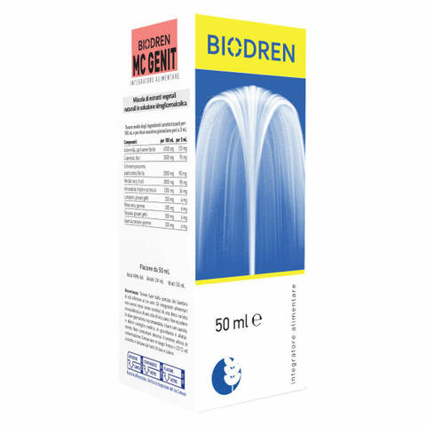 Biodren mc genit soluzione idroalcolica 50ml