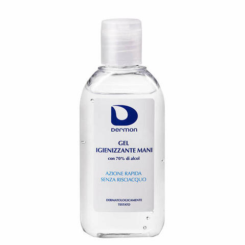 Dermon gel igienizzante mani 100ml 70% alcool