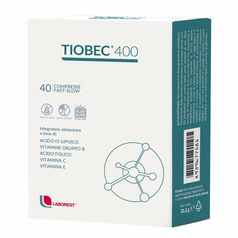 Tiobec 400 40 compresse fast-slow