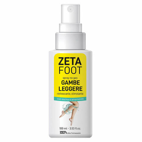 Zetafoot spray no gas gambe leggere 100ml