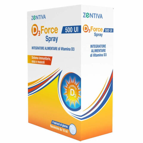 D3 force 500ui spray 10ml