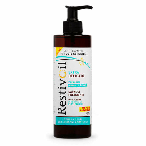 Restivoil extra delicato olio shampoo per cute sensibile 400ml