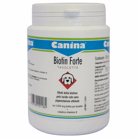 Biotin forte 120 tavolette