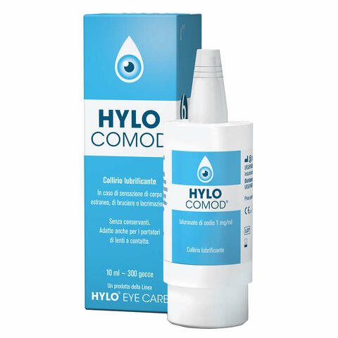 Sale ialuronico 0,1% hylo comod 10ml sterile 1 pezzo