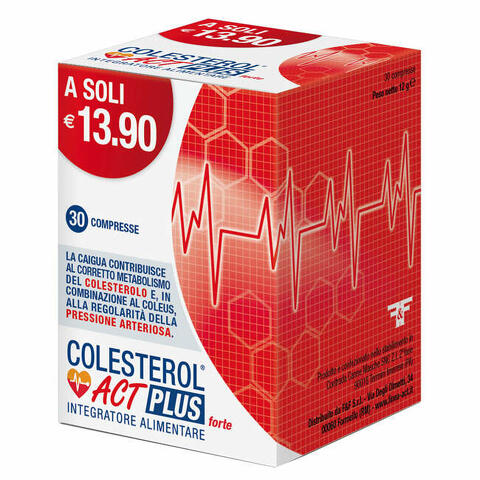 Colesterol act plus forte 30 compresse