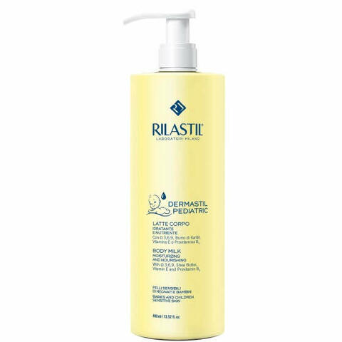 Rilastil derm pediatric latte corpo idratante nutriente 400ml