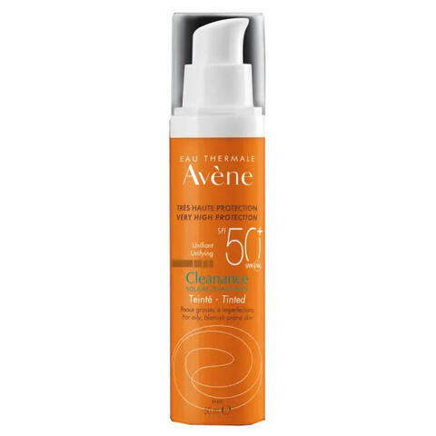 Avene sol cleanance spf50+ colorato nuova formula 50ml