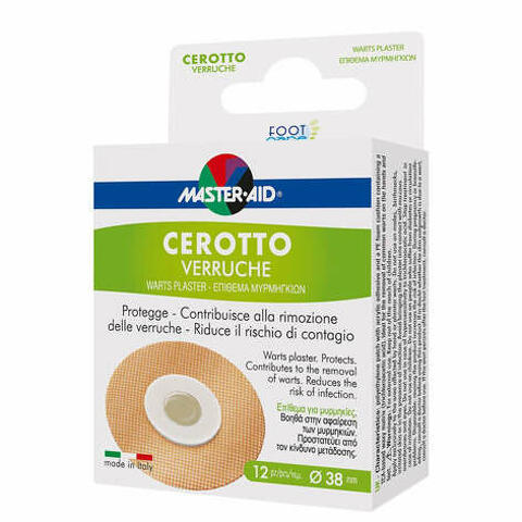 Cerotto verruche master-aid footcare 38 mm 12 pezzi e3