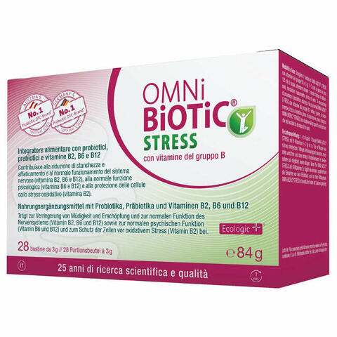 Omni biotic stress vitamine gruppo b 28 bustine da 3 g