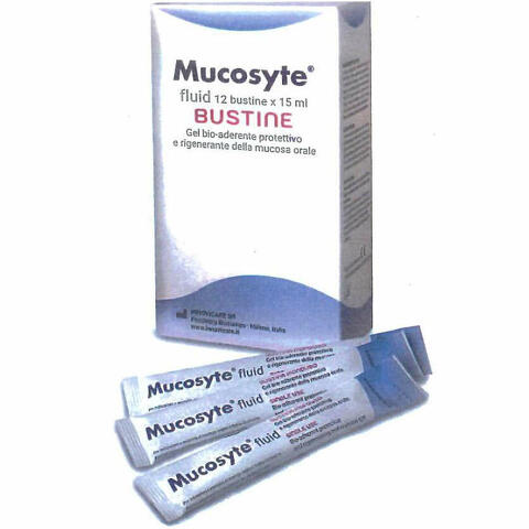 Mucosyte fluid soluzione concentrata 12 bustine 15ml