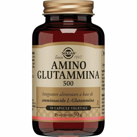 Amino glutammina 500 50 capsule vegetali