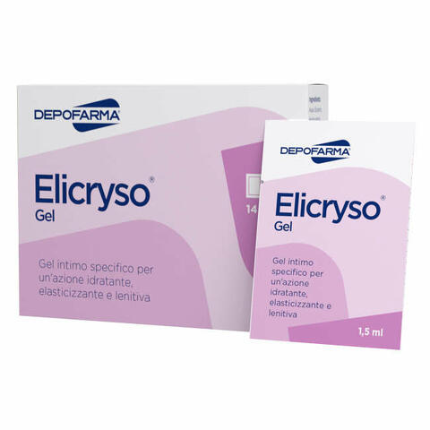 Elicryso gel intimo idratante elasticizzante e lenitivo 14 bustine da 1,5ml