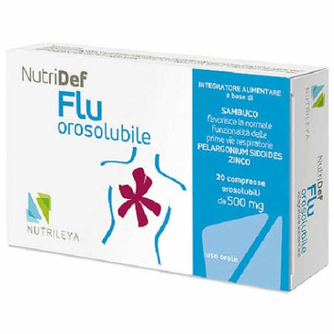 Nutridef flu orosolubile 20 compresse