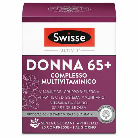 Swisse donna 65+ complesso multivitaminico 30 compresse