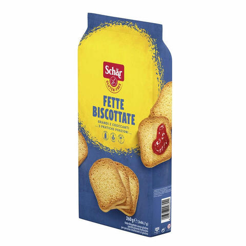 Schar fette biscottate 3 porzioni da 86,7 g