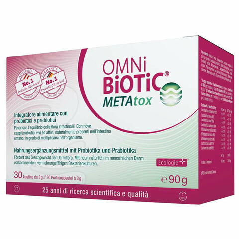 Omni biotic metatox 30 bustine da 3 g