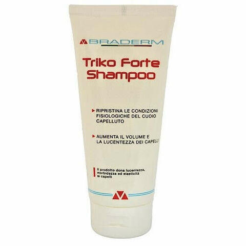 Triko forte shampoo 200 ml braderm