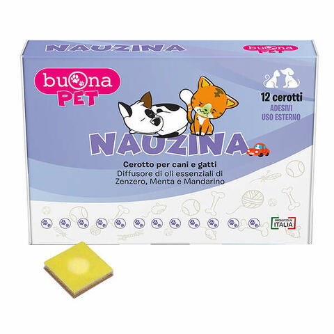 Nauzina cerotto diffusore cani gatti 12 pezzi